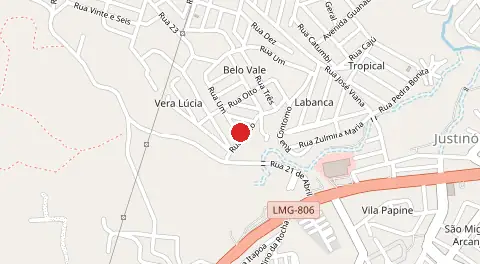 Mapa de Belo Vale