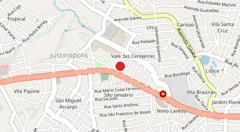 Mapa de Cerejeira