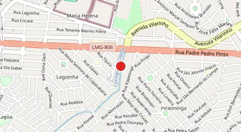 Mapa de Flamengo