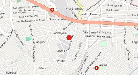 Mapa de Guadalajara