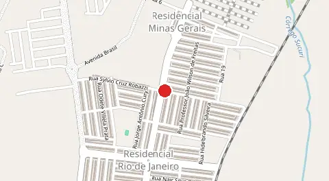 Mapa de Residencial Isabel do Nascimento