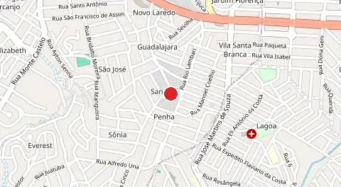 Mapa de Santa Fe