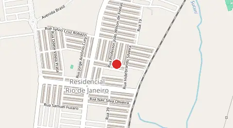 Mapa de Residencial Rio de Janeiro