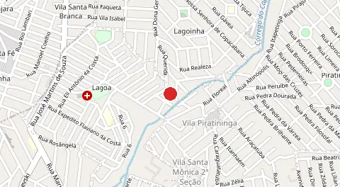 Mapa de Lagoinha Leblon
