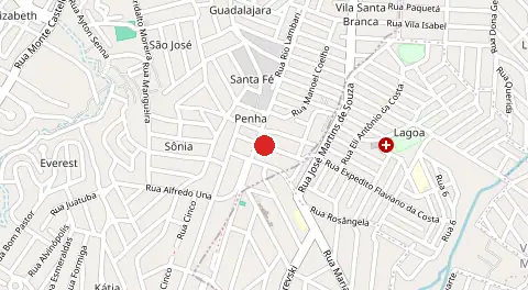 Mapa de Penha