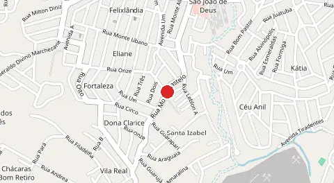 Mapa de São João de Deus
