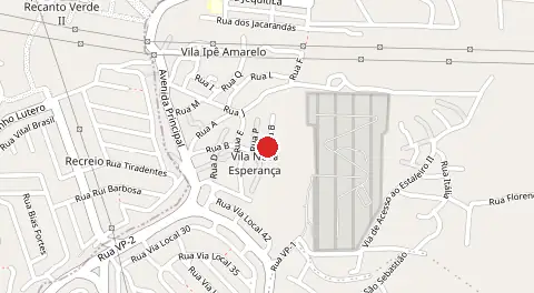 Mapa de Vila Nova Esperança