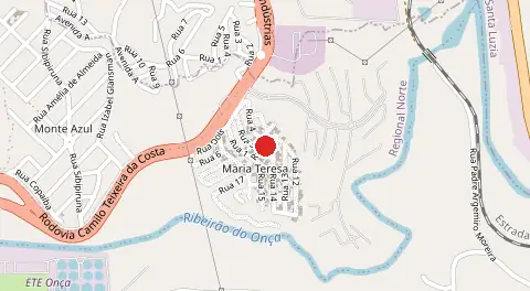 Mapa de Maria Teresa