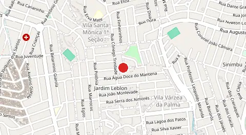 Mapa de Vila Jardim Leblon