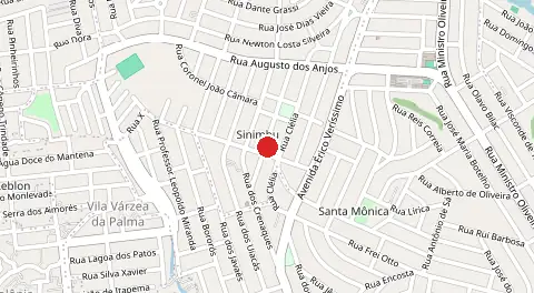 Mapa de Sinimbu