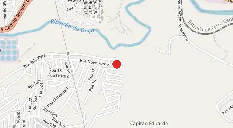 Mapa de Capitao Eduardo
