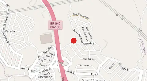 Mapa de Vila Barreiros