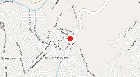 Mapa de Jardim Felicidade