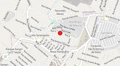 Mapa de Nova Pampulha