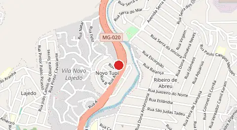 Mapa de Novo Lajedo