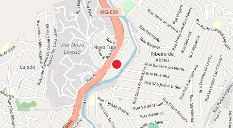 Mapa de Novo Tupi