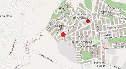 Mapa de Jardim Alvorada