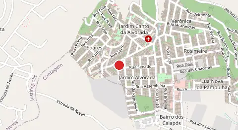 Mapa de Jardim Alvorada