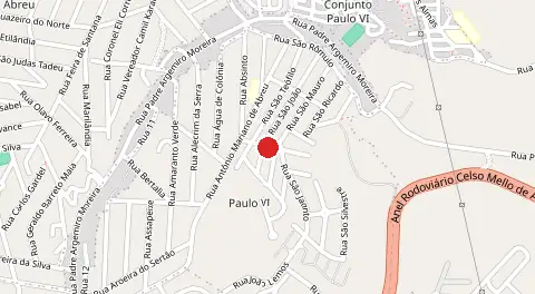Mapa de Paulo Vi