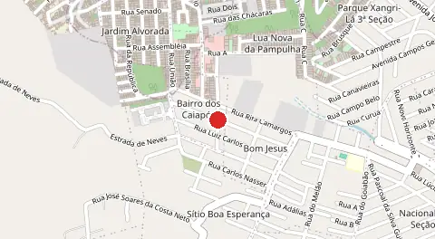 Mapa de Bom Jesus