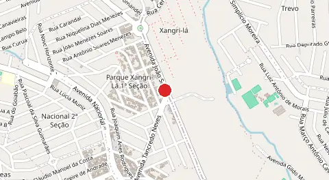 Mapa de Parque Xangrila