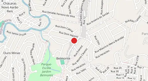 Mapa de Beira Linha