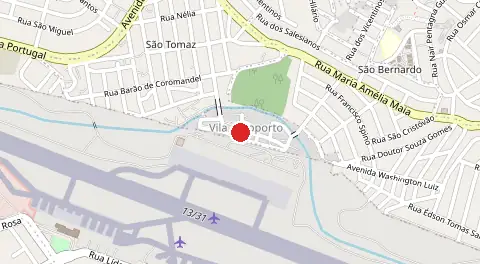 Mapa de Vila Aeroporto