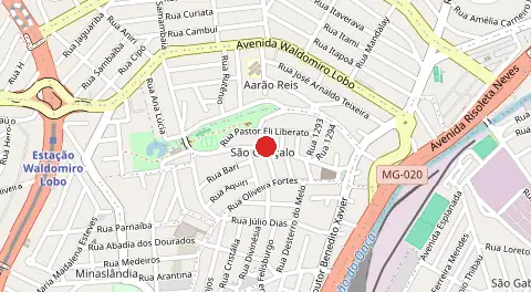 Mapa de São Goncalo