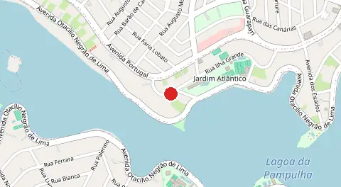 Mapa de Jardim Atlantico