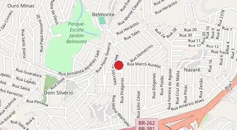 Mapa de Nazaré