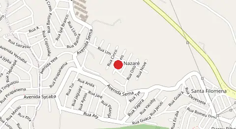 Mapa de Nazaré