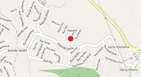 Mapa de Aparecida