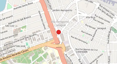 Mapa de Aeroporto