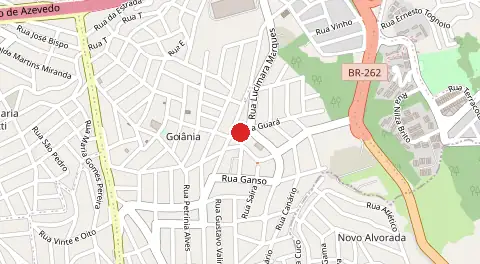 Mapa de Goiania