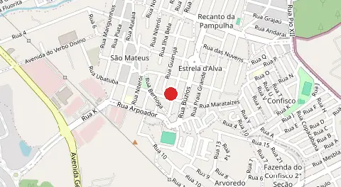 Mapa de Estrela Dalva