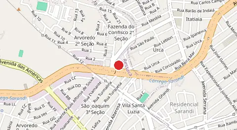 Mapa de Vila Urca