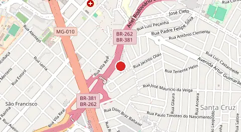 Mapa de Vila Inestan