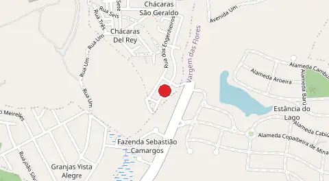 Mapa de Chácara Del Rey