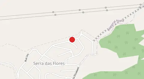 Mapa de Serra das Flores