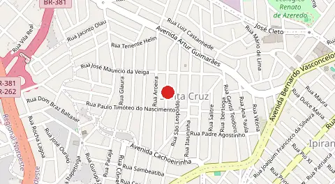 Mapa de Santa Cruz