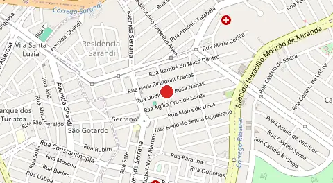 Mapa de Serrano