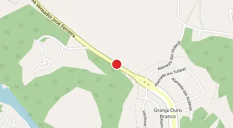 Mapa de Rodovia Lmg 808
