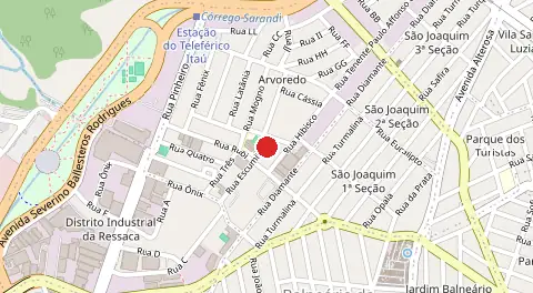 Mapa de Arvoredo