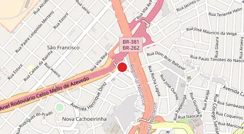 Mapa de Vila Maloca