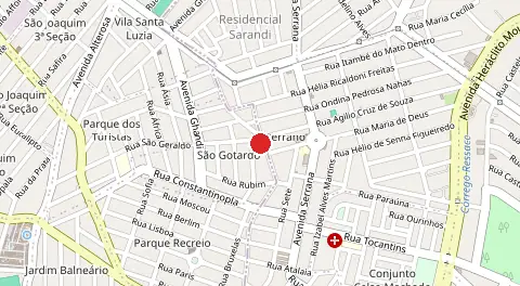 Mapa de Serrano