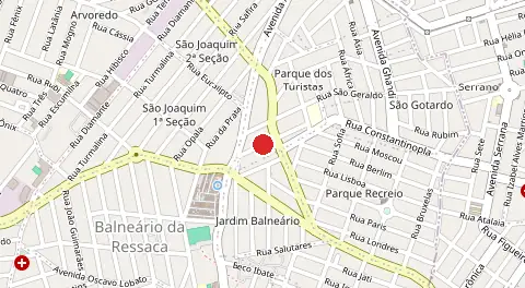 Mapa de Parque Turistas