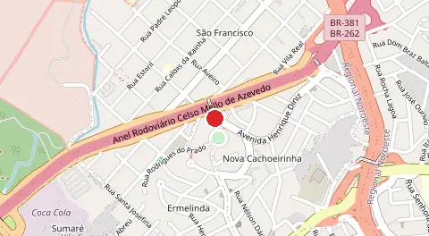 Mapa de Nova Cachoeirinha