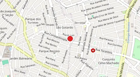 Mapa de São Gotardo