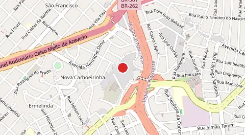 Mapa de Vila Nova Cachoeirinha I