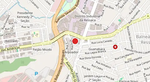Mapa de Arpoador